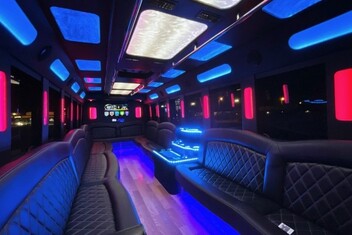 Arvada Limousine Bus Interior
