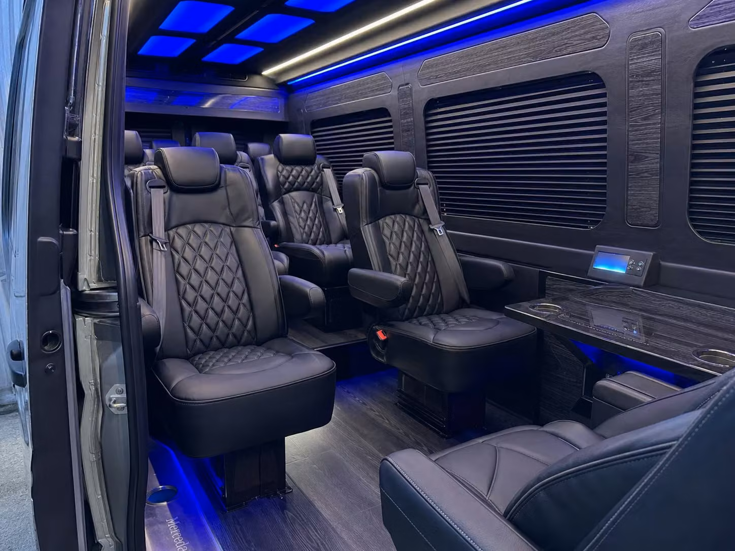 sprinter van transportation for groups and events across arvada